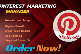 create pin and boards as a pinterest marketing expert