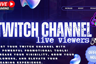 do twitch channel promotion to boost twitch live viewers, twitch awareness