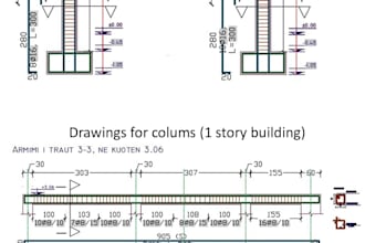 design and draft structural drawings using etabs,revit and autocad