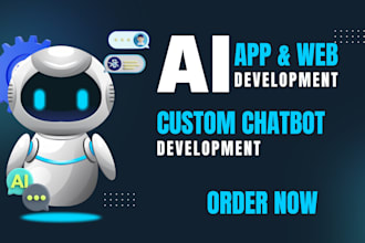 build ai mobile app or website chatgpt ai saas app software chatbot ai