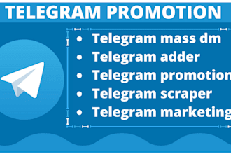 professionally send mass dms and outreach on telegram and twitter x followers dm