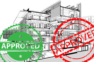 draw stamp architectural drawing engineering drawing city permit mep floor plan