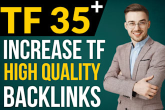 increase majestic trust flow tf 35 plus