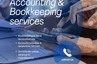 do bookkeeping and accounting services
