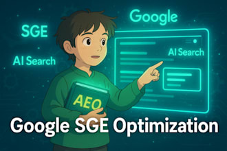 rank in google sge answers with expert ai optimization and aeo formatting