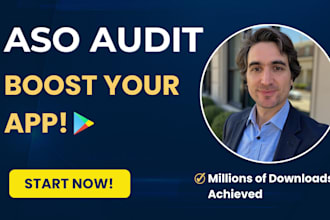 provide a professional google play aso audit for your app