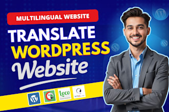 translate wordpress website to multilingual using wpml plugin