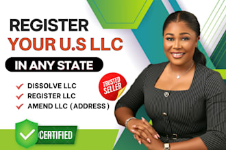 dissolve llc, close ein, llc dissolution, amend llc registered agent, US address