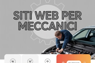create a website for your mechanic business