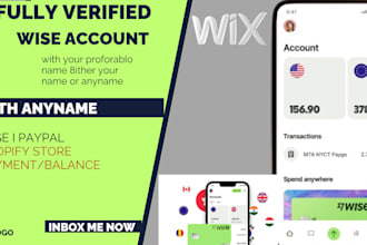 create USA  verified wise account personal and business
