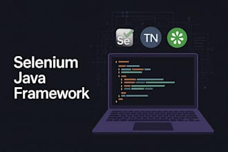 automate UI test cases using java, selenium, testng and cucumber
