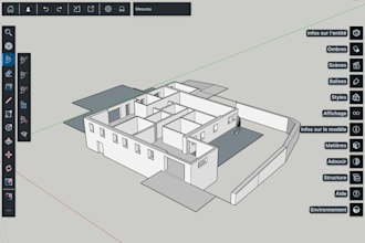 create a 3d sketchup plan for your extension or renovation project