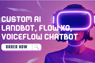 create personal ai chatbot with voiceflow,  ai chatbot development