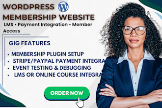 setup wordpress membership platform with lifterlms, learndash and membership pro