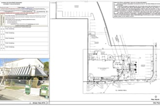 draft full architectural drawings with mep for construction and city permit
