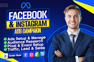 setup facebook ads campaign for leads and sales