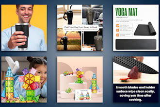 design amazon product infography, a plus content, and lifestyle images