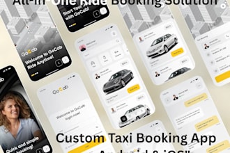 develop taxi booking app rideshare app uber app booking app car booking app