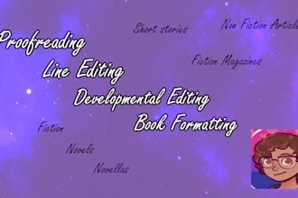 edit and potentially format your novella