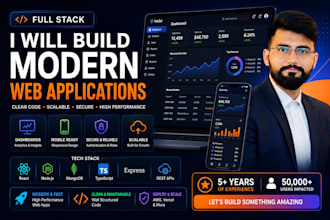 build a full stack web app with react node and mongodb