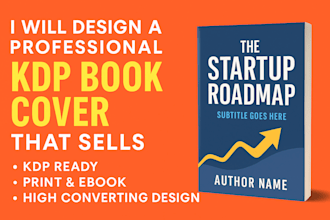 design a professional KDP book cover that sells