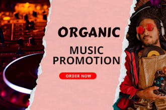 promote your sportify music to get organic streams in USA and germany