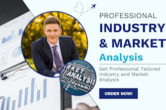 create professional industry and market analysis