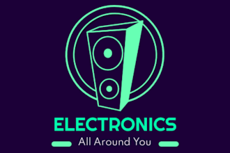 make electronics logo for you with my own creativity