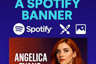 design a stunning spotify banner to elevate your music profile