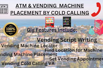 vending machine real estate cold caller vending machine locator b2b cold calling