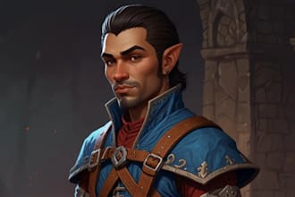 dnd character art and dnd character art