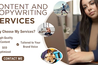 write SEO optimized health and fitness articles