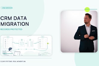 migrate your CRM data to hubspot, pipedrive or zoho