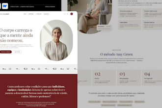 design and build a webflow landing page