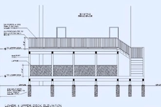 draft city permit drawings for 2d floor plan deck drawing garage patio or shed