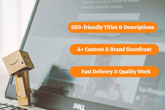 design and create a professional amazon brand storefront to boost your sales