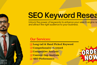 find profitable SEO keywords with low competition