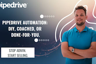 setup pipedrive CRM, automation, activities and more