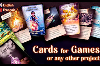 create playing cards for your board game