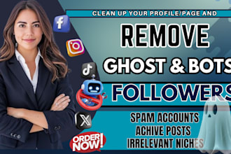 remove unfollow ghost followers delete archive post on instagram fb