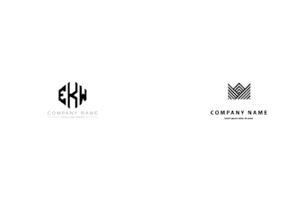 do professional lettermark wordmark logo design