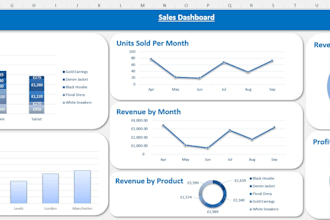 create a custom excel dashboard for your business