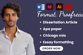 format, proofread, dissertation article, research journal, apa paper chicago mia