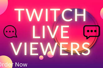 do twitch channel promotion boost twitch live viewers
