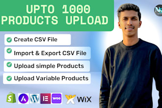 upload, import and list products to your woocommerce or shopify store