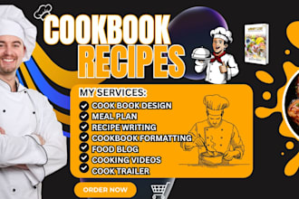 do cookbook recipe, cooking video book trailers meal plan vegetarian nutrition