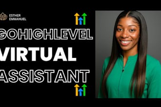 be your gohighlevel virtual assistant for funnels, website, and automation