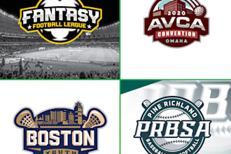 design baseball, team, event, league, tournament and other sports logo