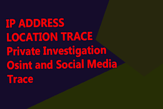 investigate for cryptocurrency location trace ,fraud investigator,osint,trace IP