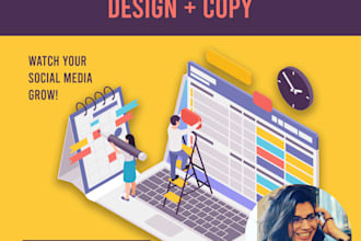 create social media marketing content calendar